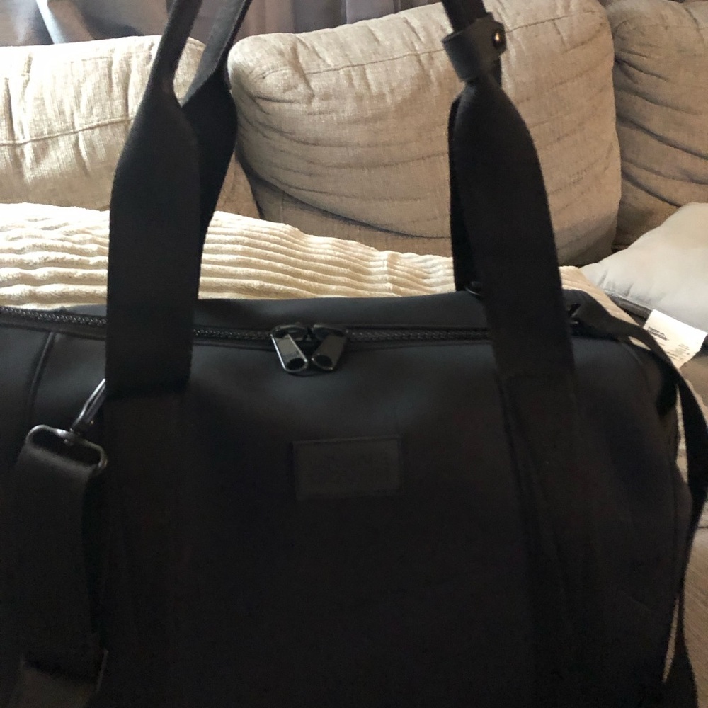 Dagne Dover Landon Carryon Weekender Overnight Neoprene Cross Body Bag